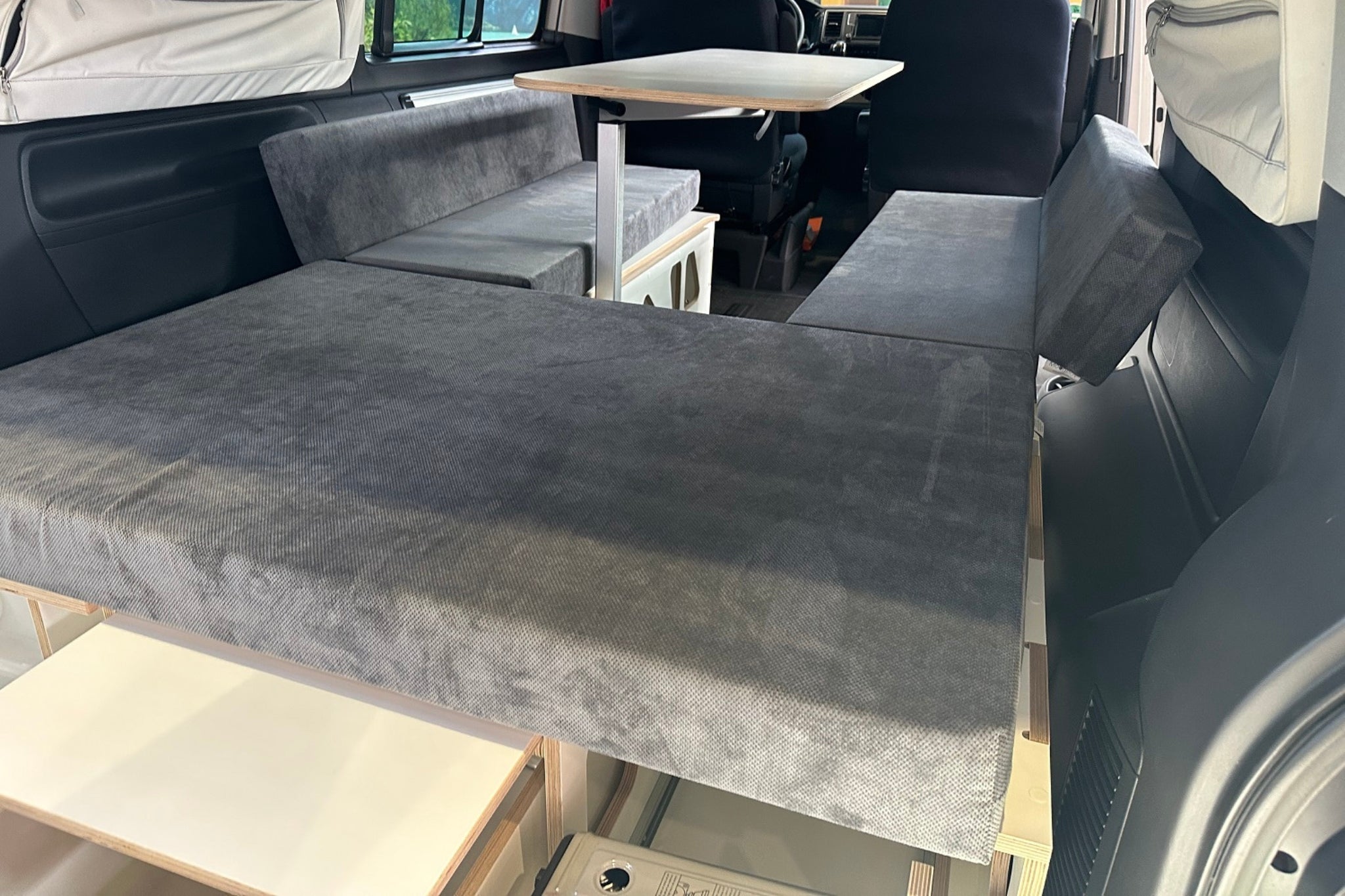 Moonbox Campingbox mit Tisch Van/Bus 115cm Modify Weiß