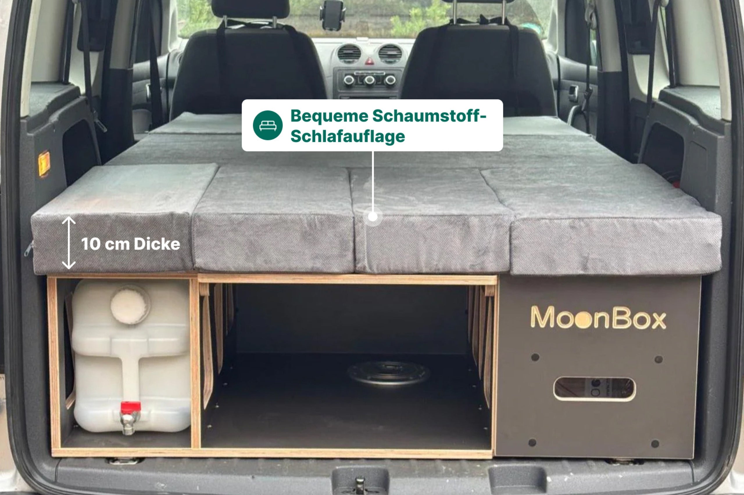 Moonbox Campingbox Minivan 111cm Modify Dunkelgrau