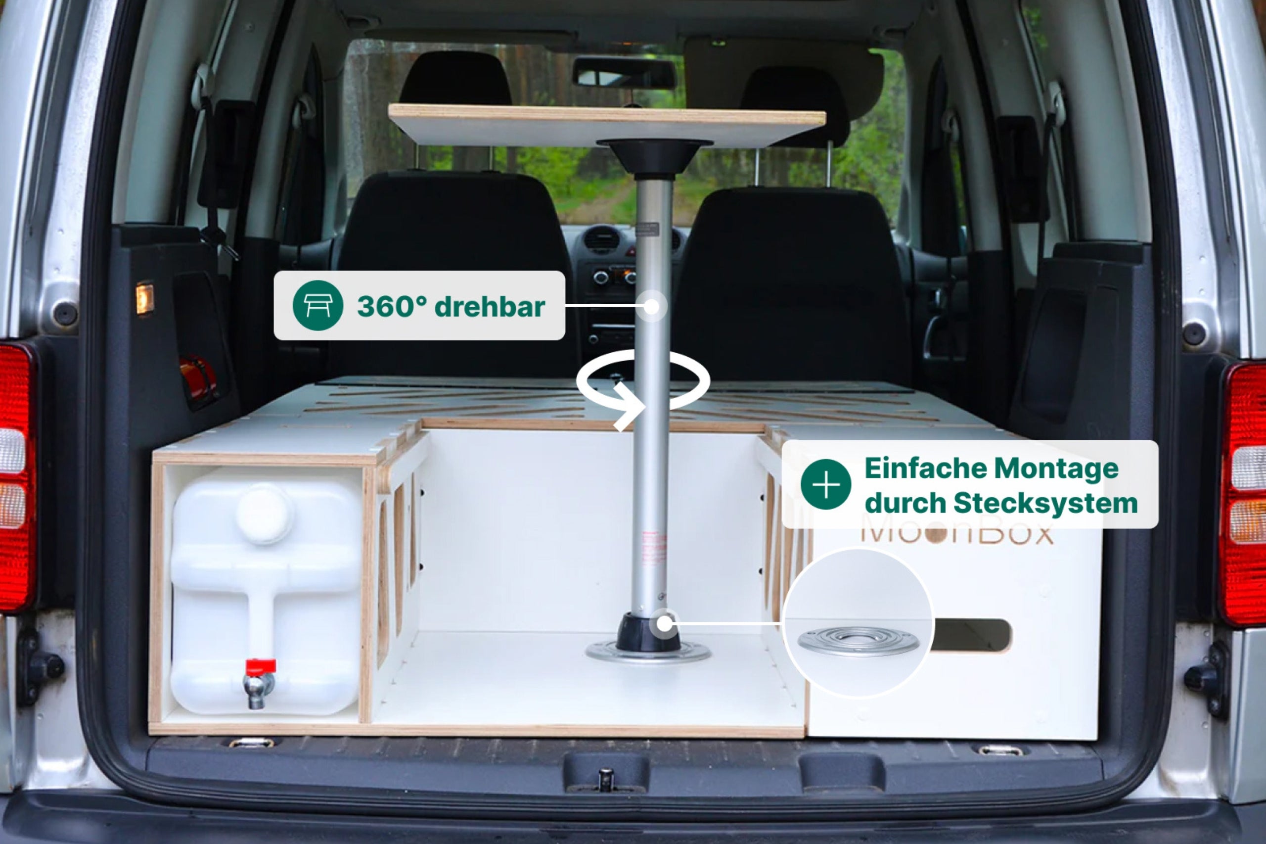 Moonbox Campingbox Minivan 111cm Modify