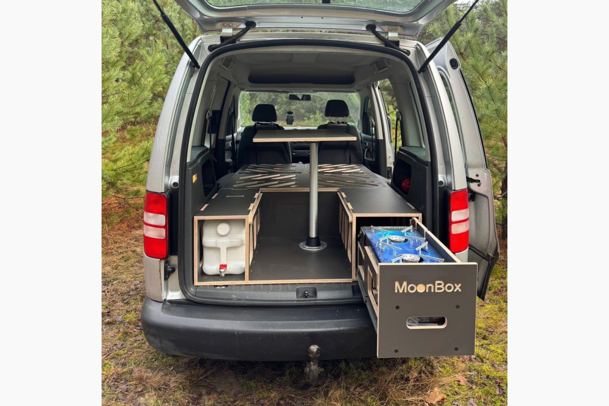 Moonbox Campingbox Minivan 111cm Modify Dunkelgrau