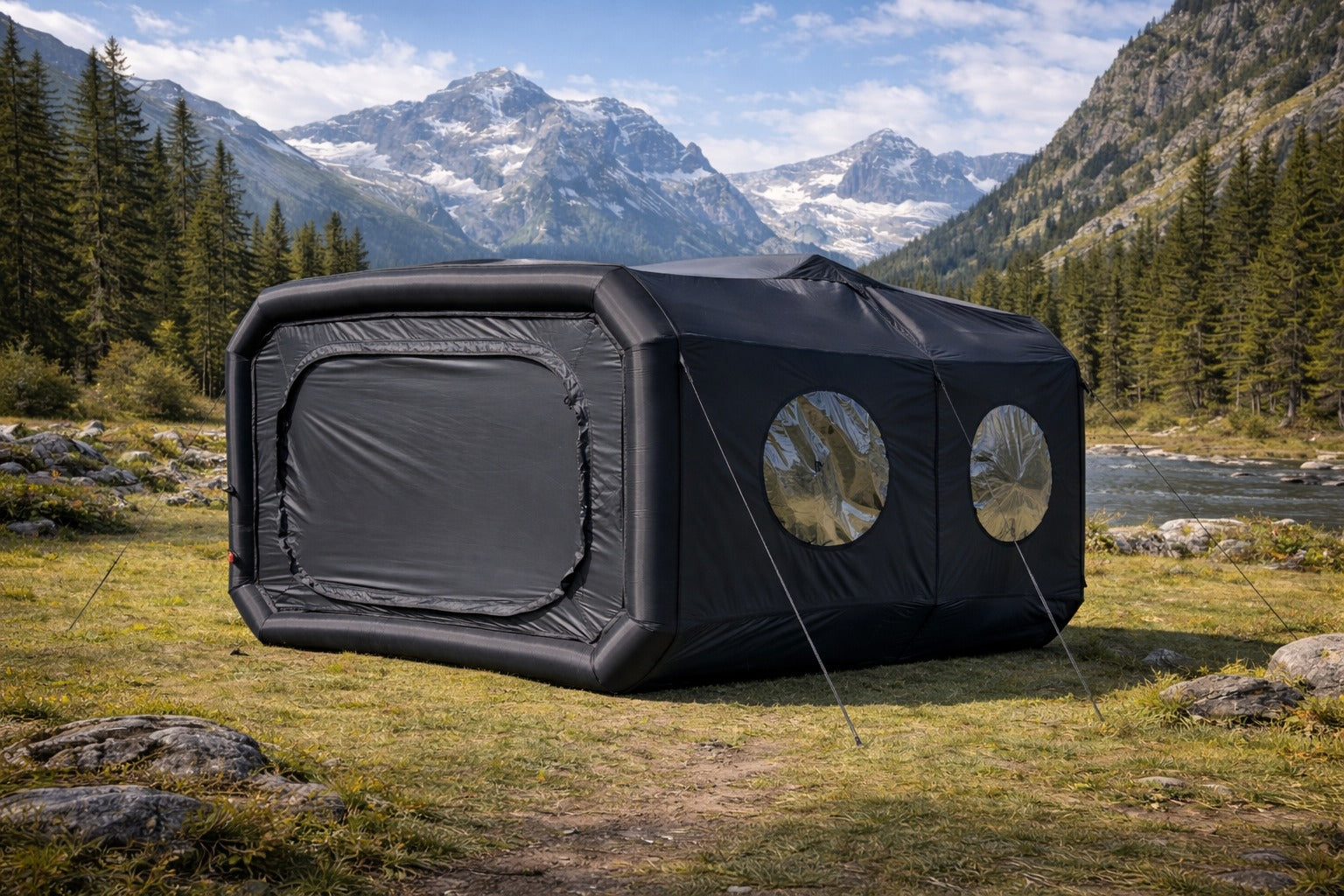 Zelt Campingzelt Eventzelt Festivalzelt 3,5m x 3m x 2,2m