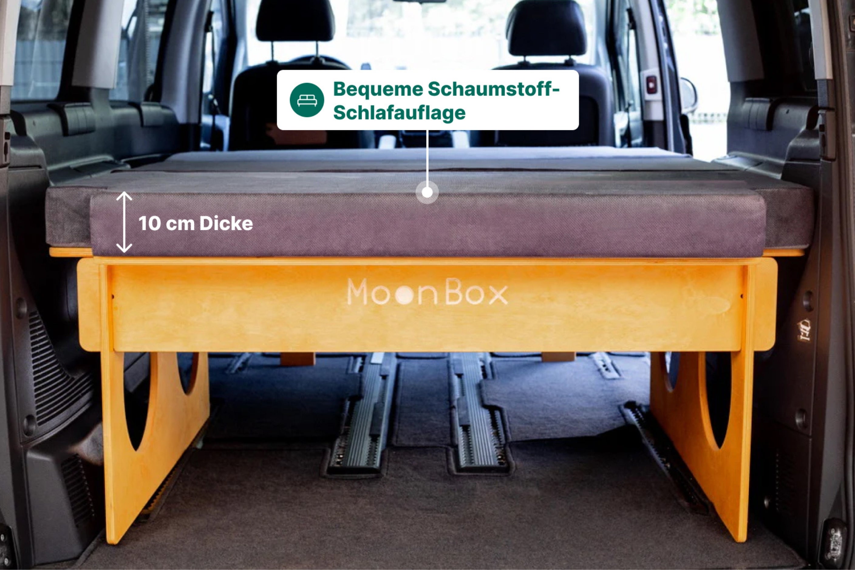 Moonbox Heckbettsystem MB180 Natur