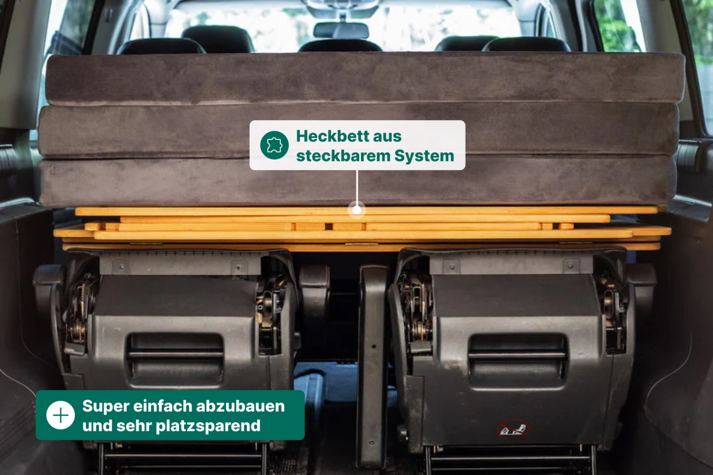 Moonbox Heckbettsystem MB180 Natur