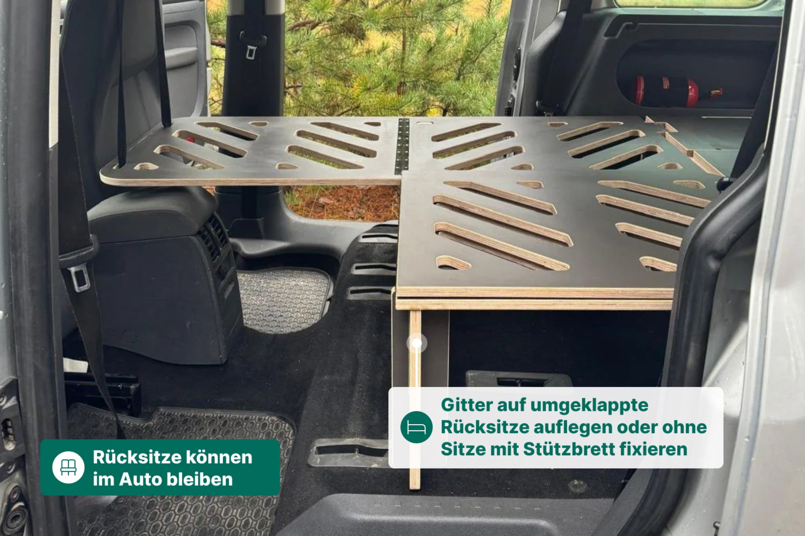 Moonbox Campingbox Minivan 111cm Modify Dunkelgrau