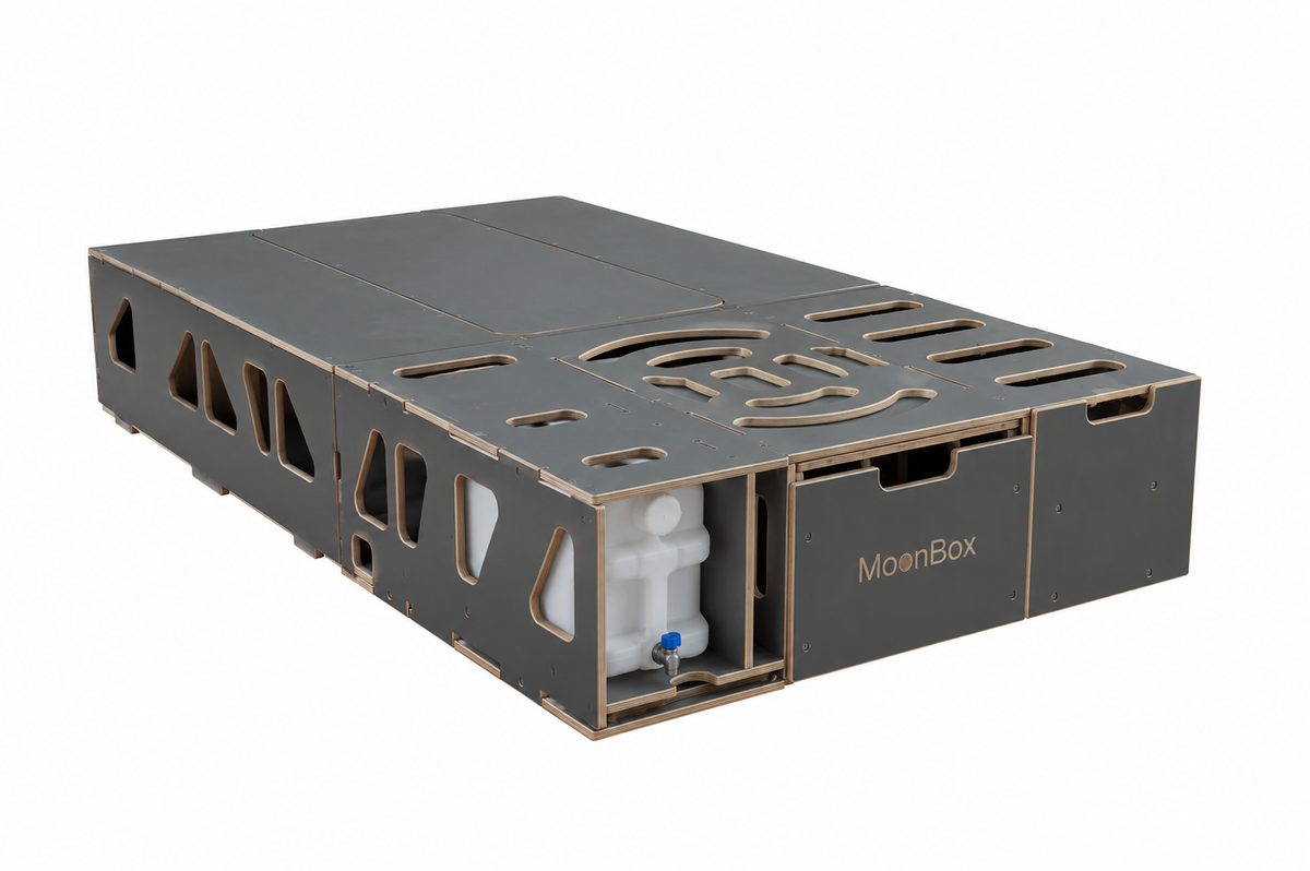 Moonbox Campingbox mit Tisch Van/Bus 119cm Modify
