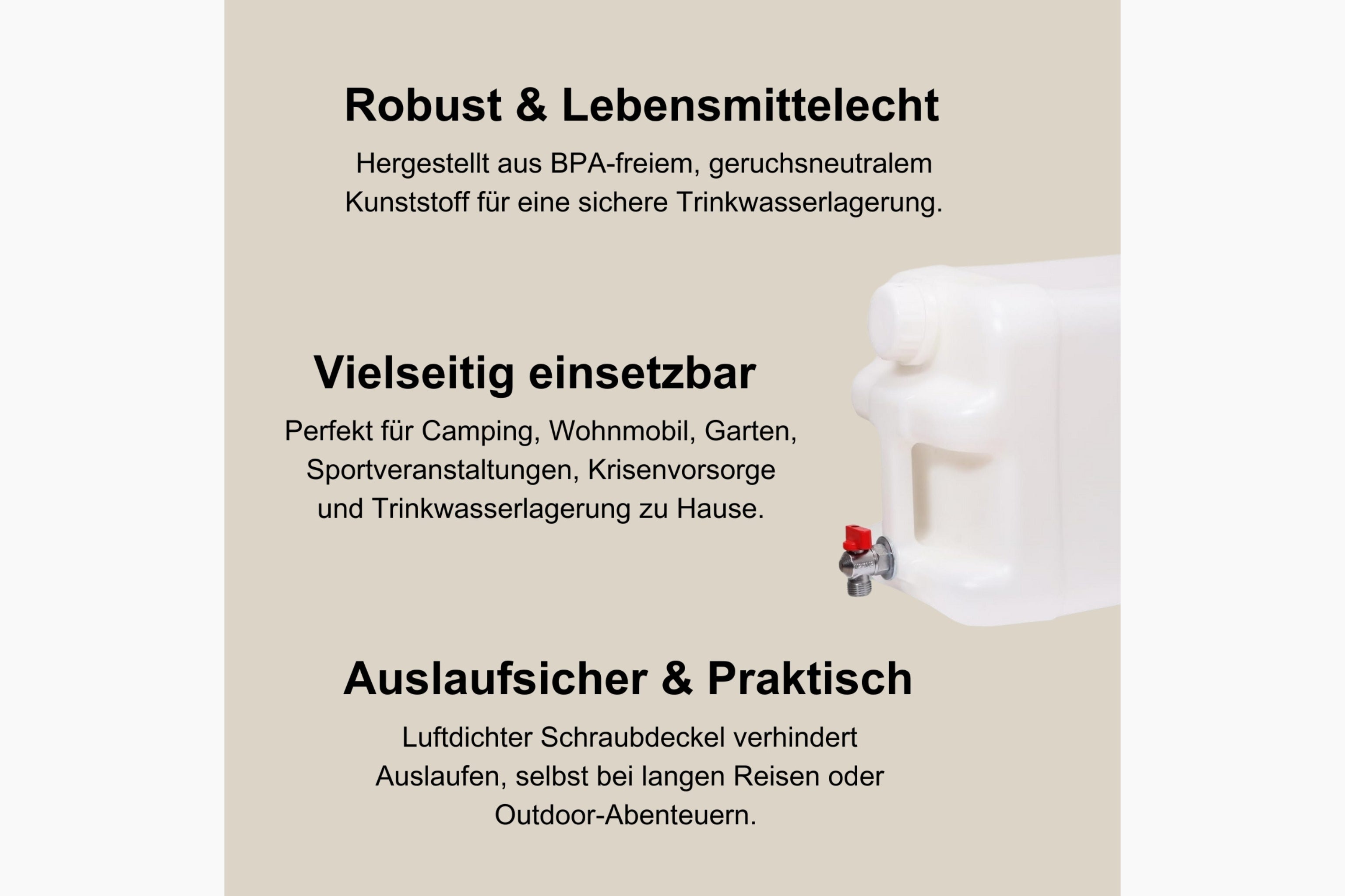 20L Outdoor Wasserkanister