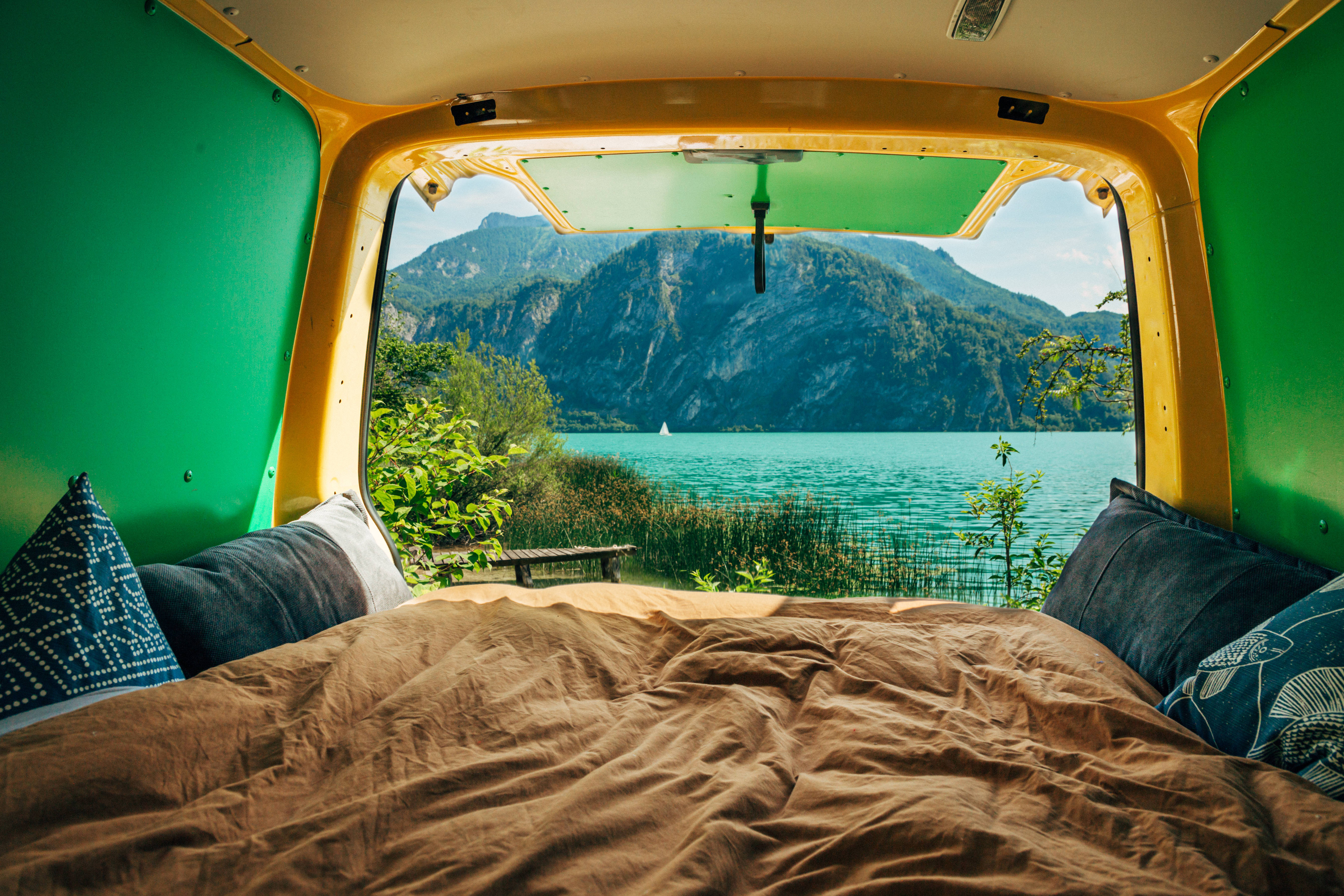 Moonbox Campingbox mit Tisch Van/Bus 115cm Modify UV-Lack