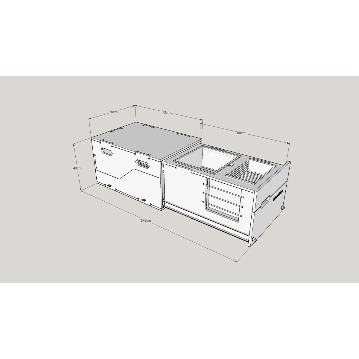 Moonbox Kitchenbox - White Edition