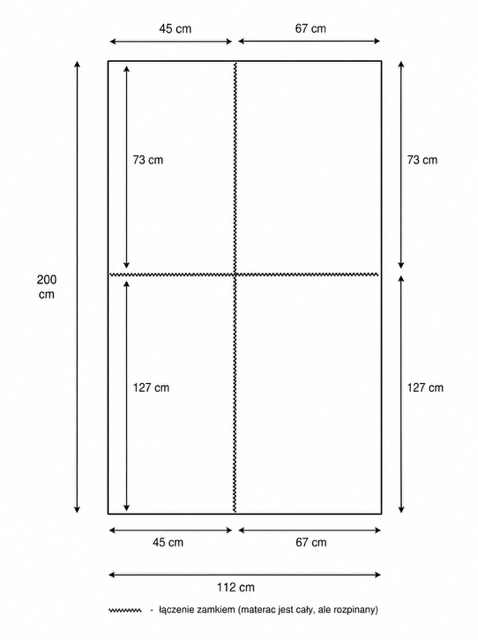 Moonbox Campingbox Schlafsystem Minivan 67cm CADDY Dunkelgrau