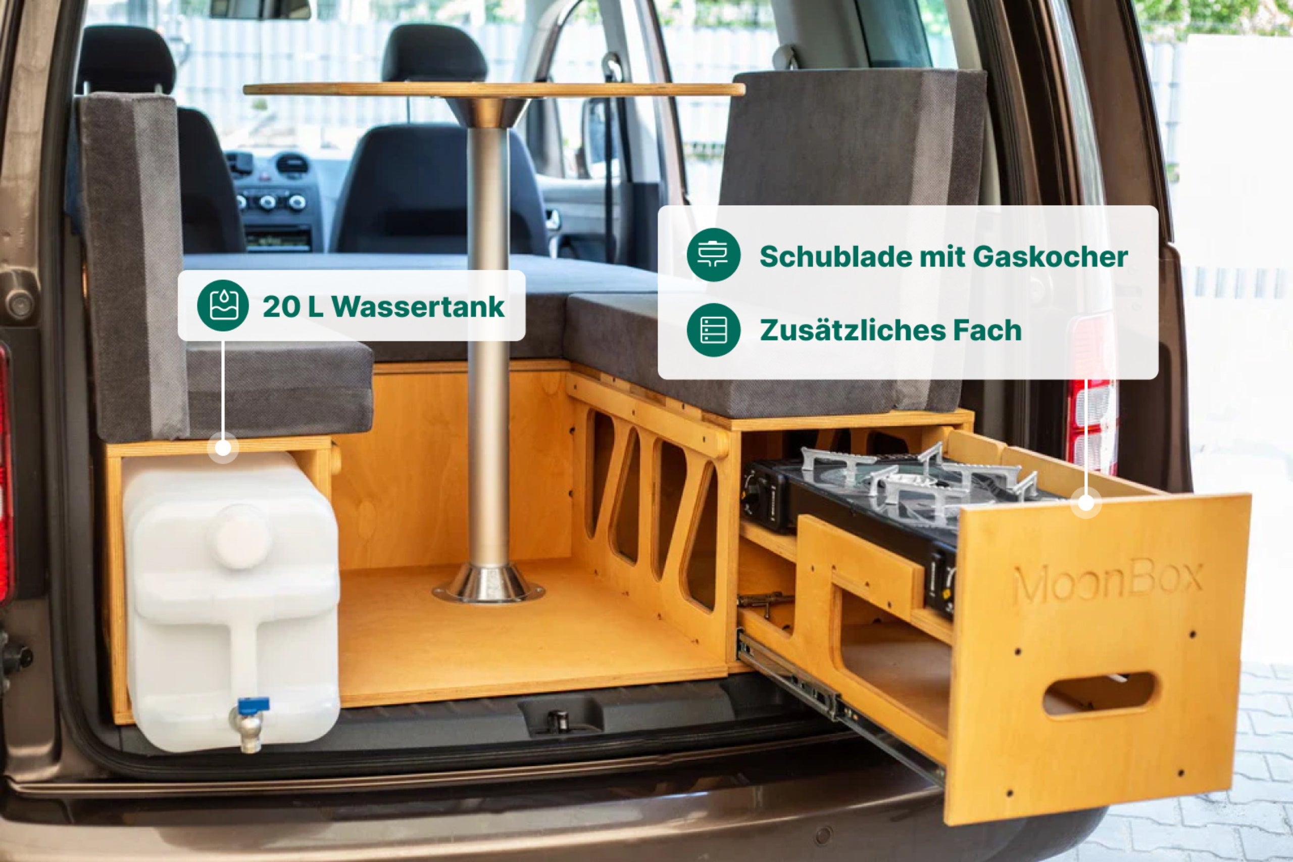 Moonbox Campingbox Minivan 111cm Modify