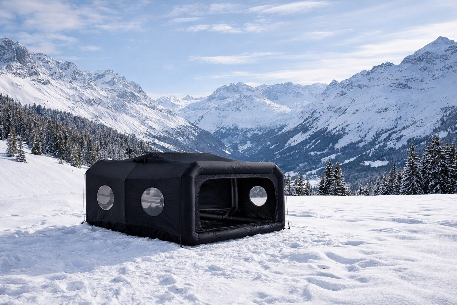 Zelt Campingzelt Eventzelt Festivalzelt 3,5m x 3m x 2,2m