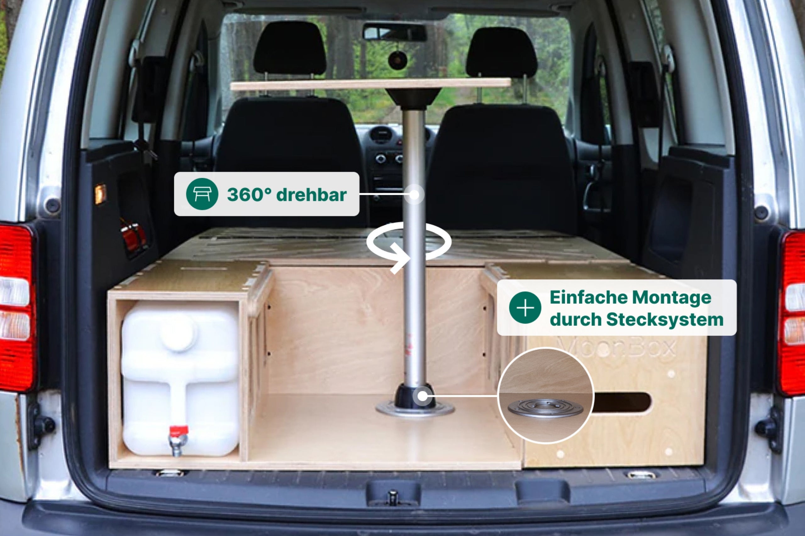Moonbox Campingbox Minivan 111cm Modify