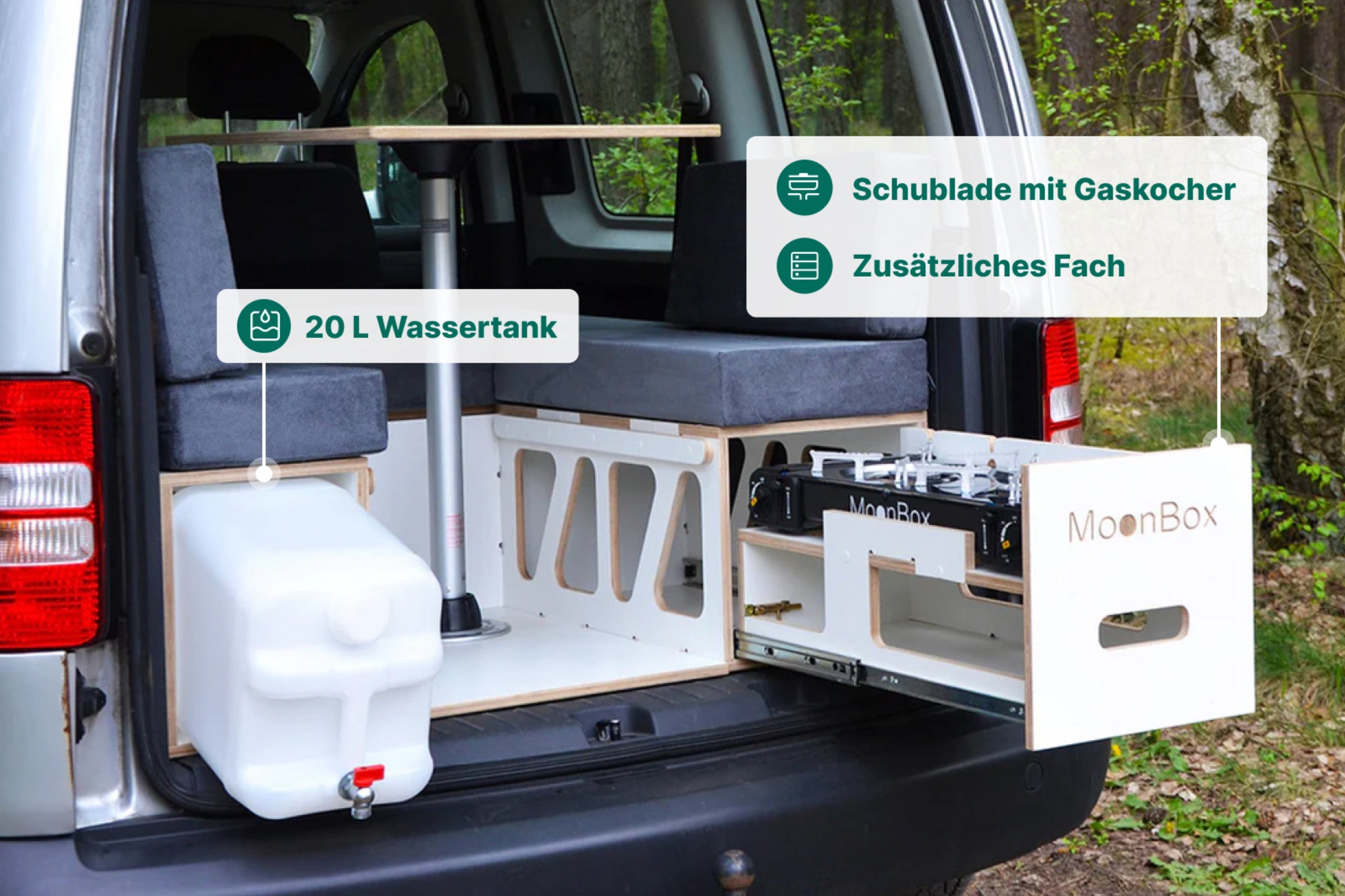 Moonbox Campingbox Minivan 111cm Modify