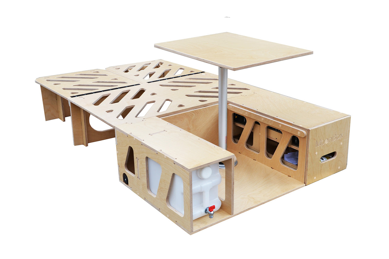 Moonbox Campingbox Minivan 115cm Modify UV-Lack