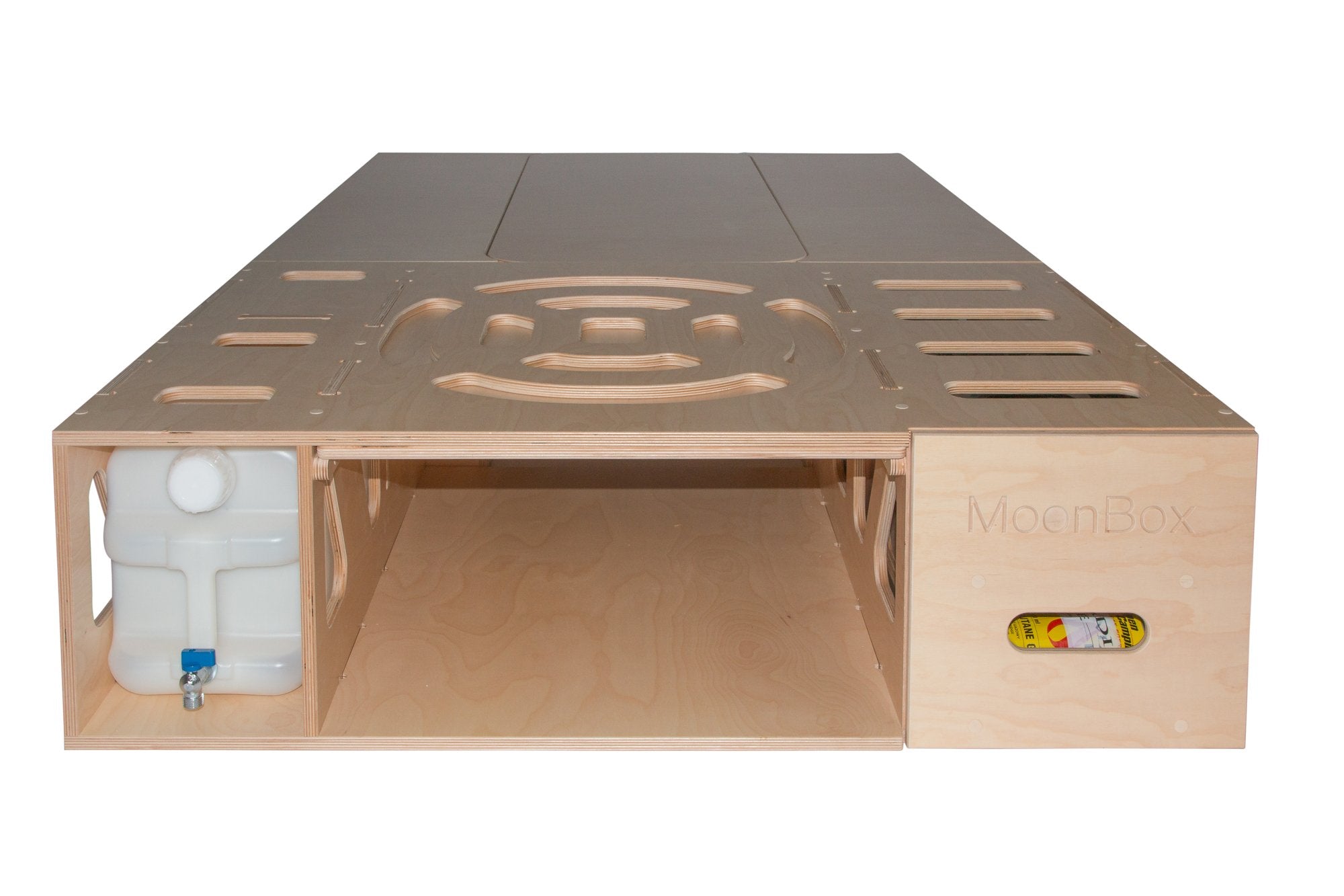 Moonbox Campingbox mit Tisch Van/Bus 119cm UV-Lack