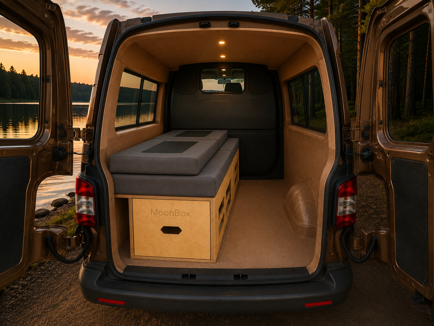 Moonbox Campingbox SOLO Van/Bus - 73cm breit