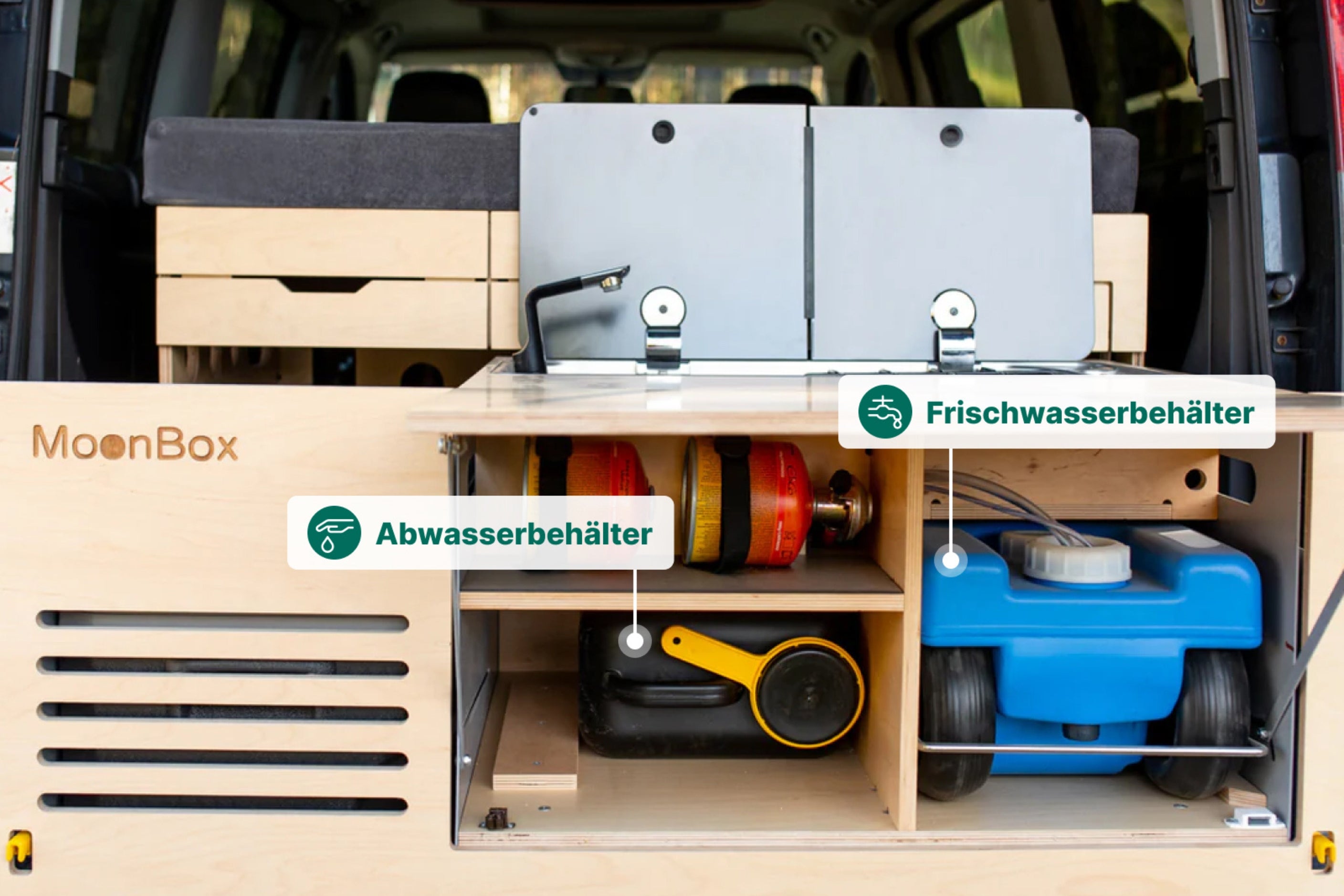 Moonbox Campingbox Van/Bus 124 Premium