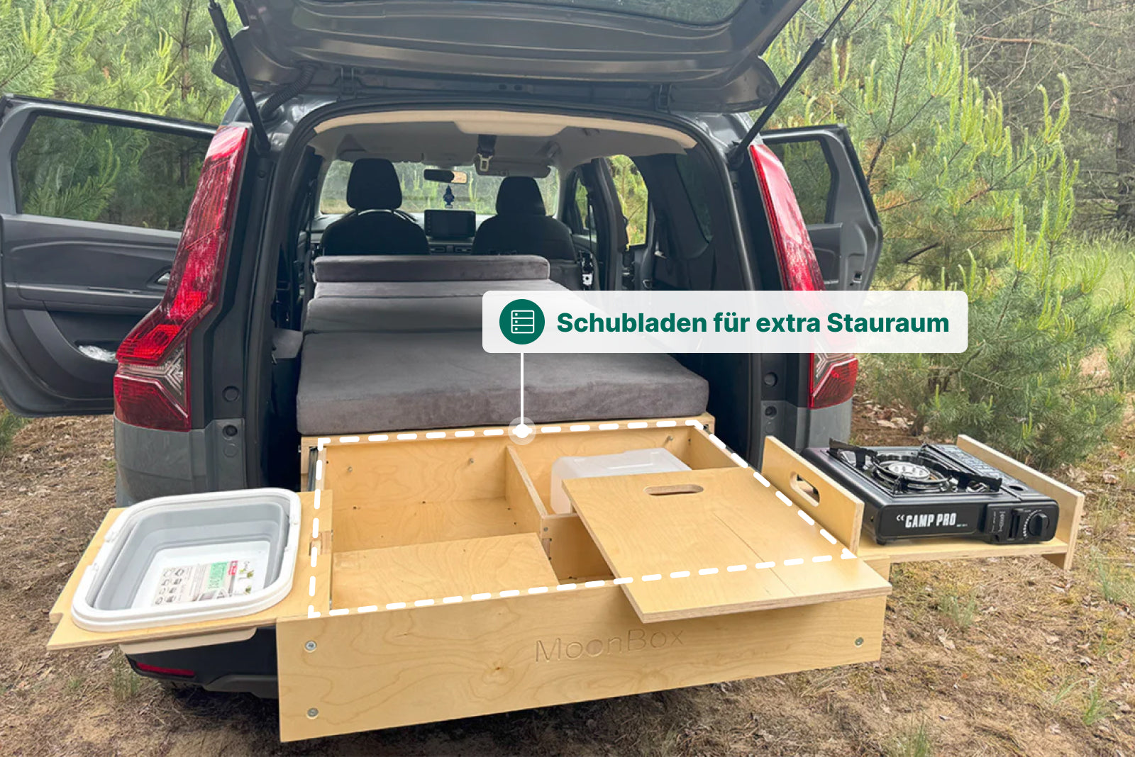 Moonbox Campingbox Minivan 91cm SLIM