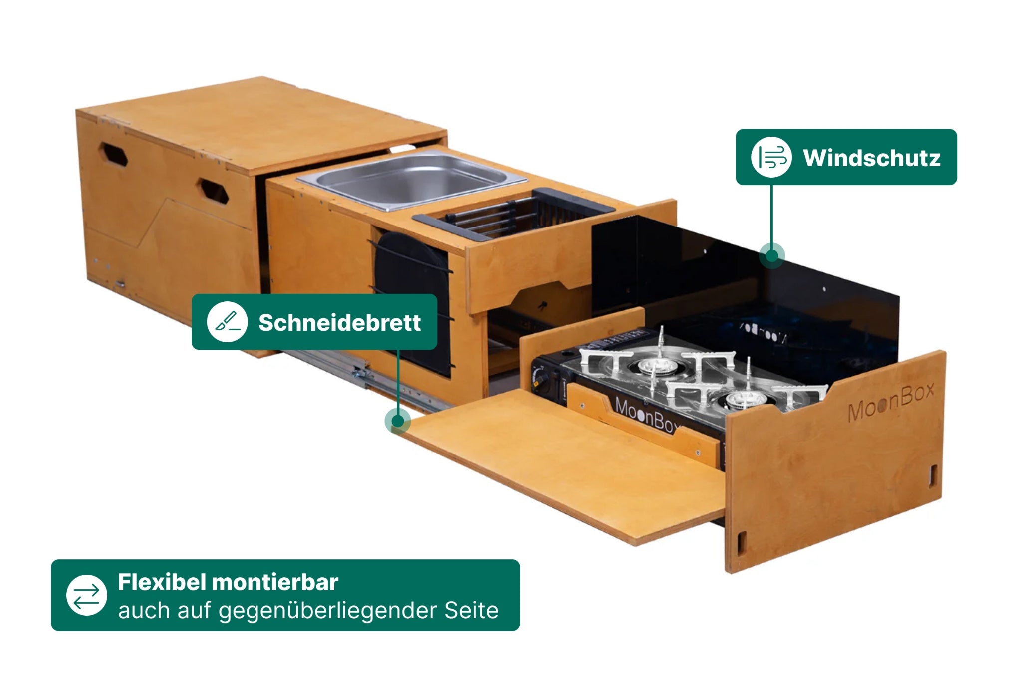 Moonbox Kitchenbox - Natur