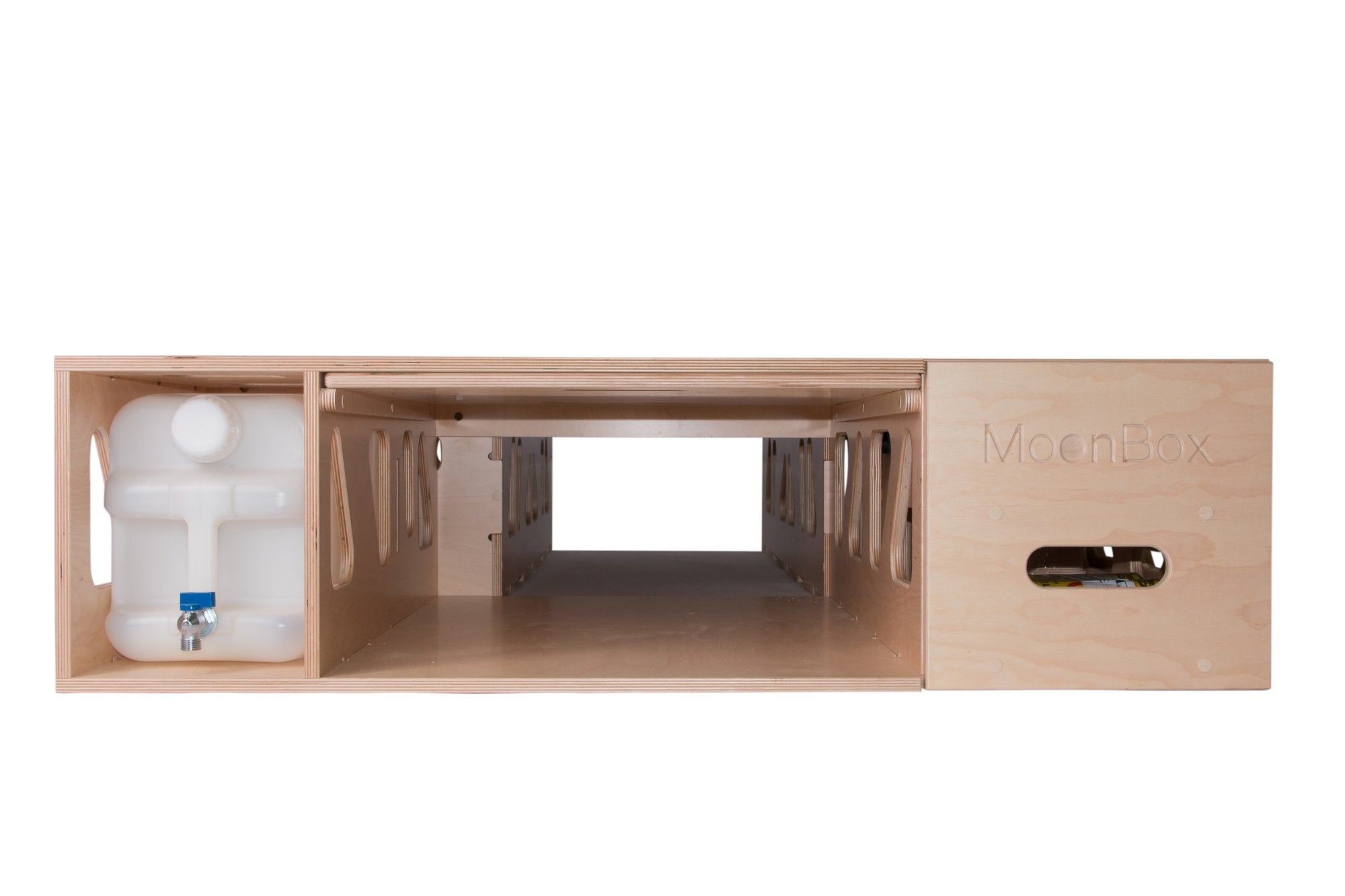 Moonbox Campingbox mit Tisch Van/Bus 115cm UV-Lack