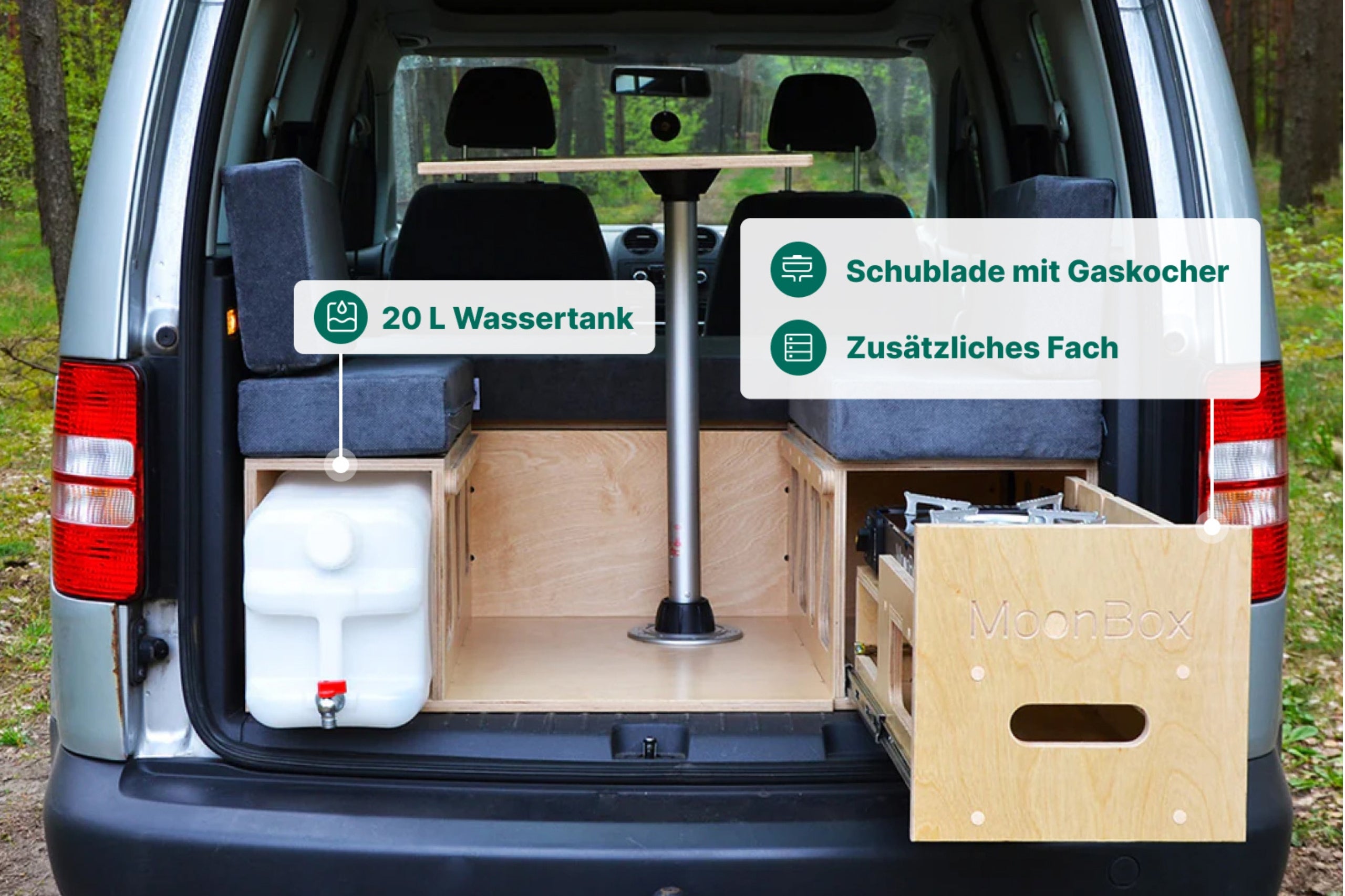 Moonbox Campingbox Minivan 111cm Modify